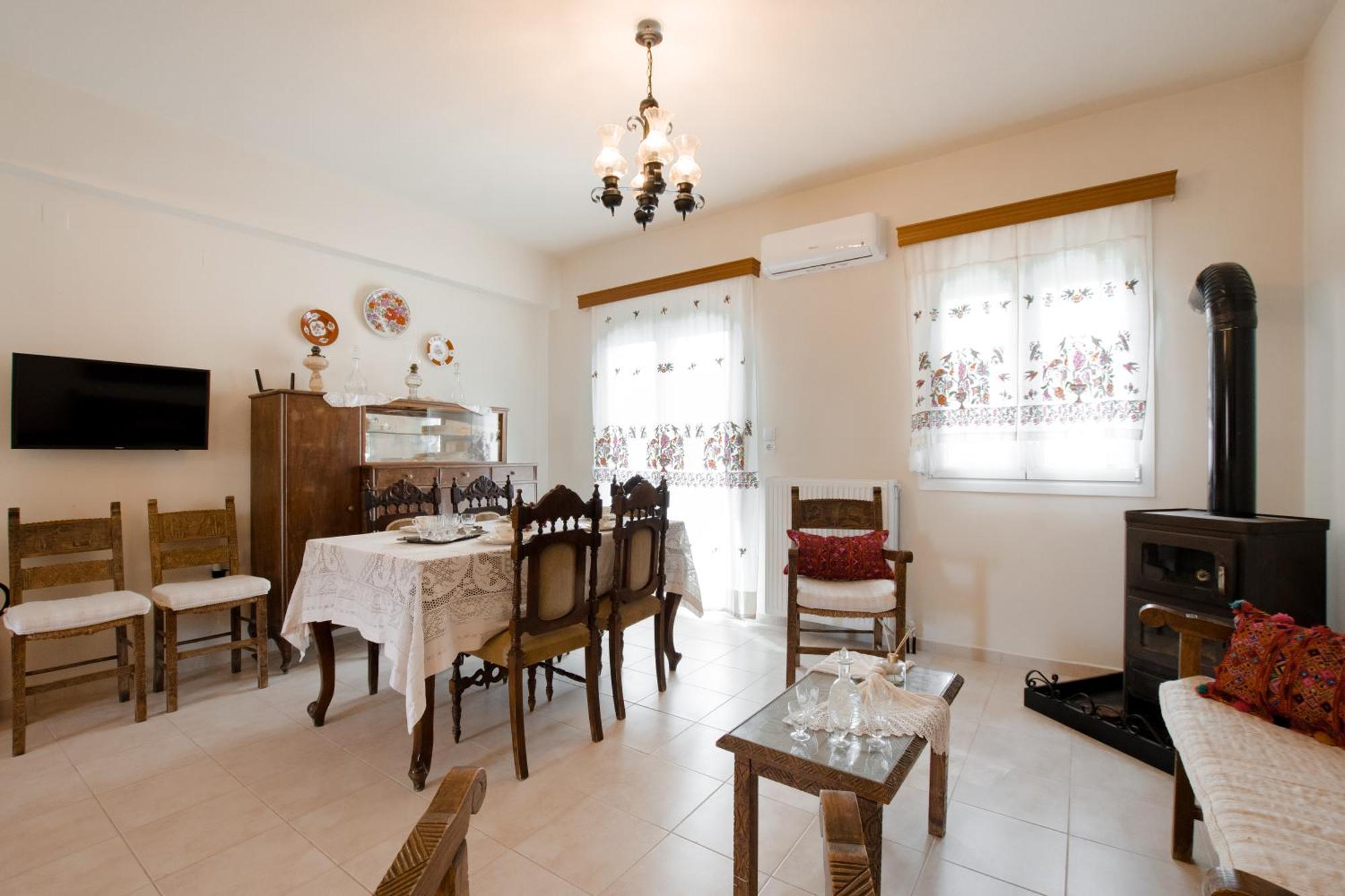 Prasini Folia - Apartment Ida Anógeia Ngoại thất bức ảnh