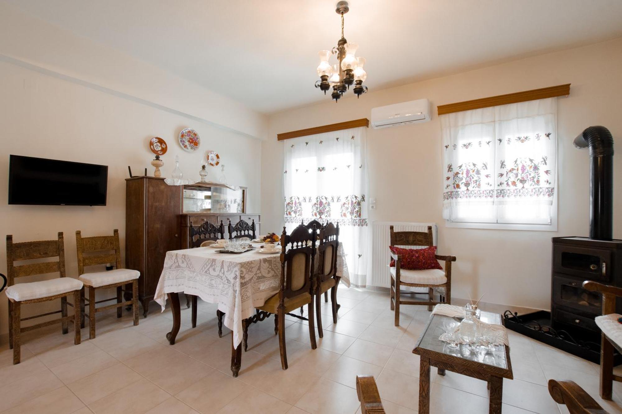 Prasini Folia - Apartment Ida Anógeia Ngoại thất bức ảnh