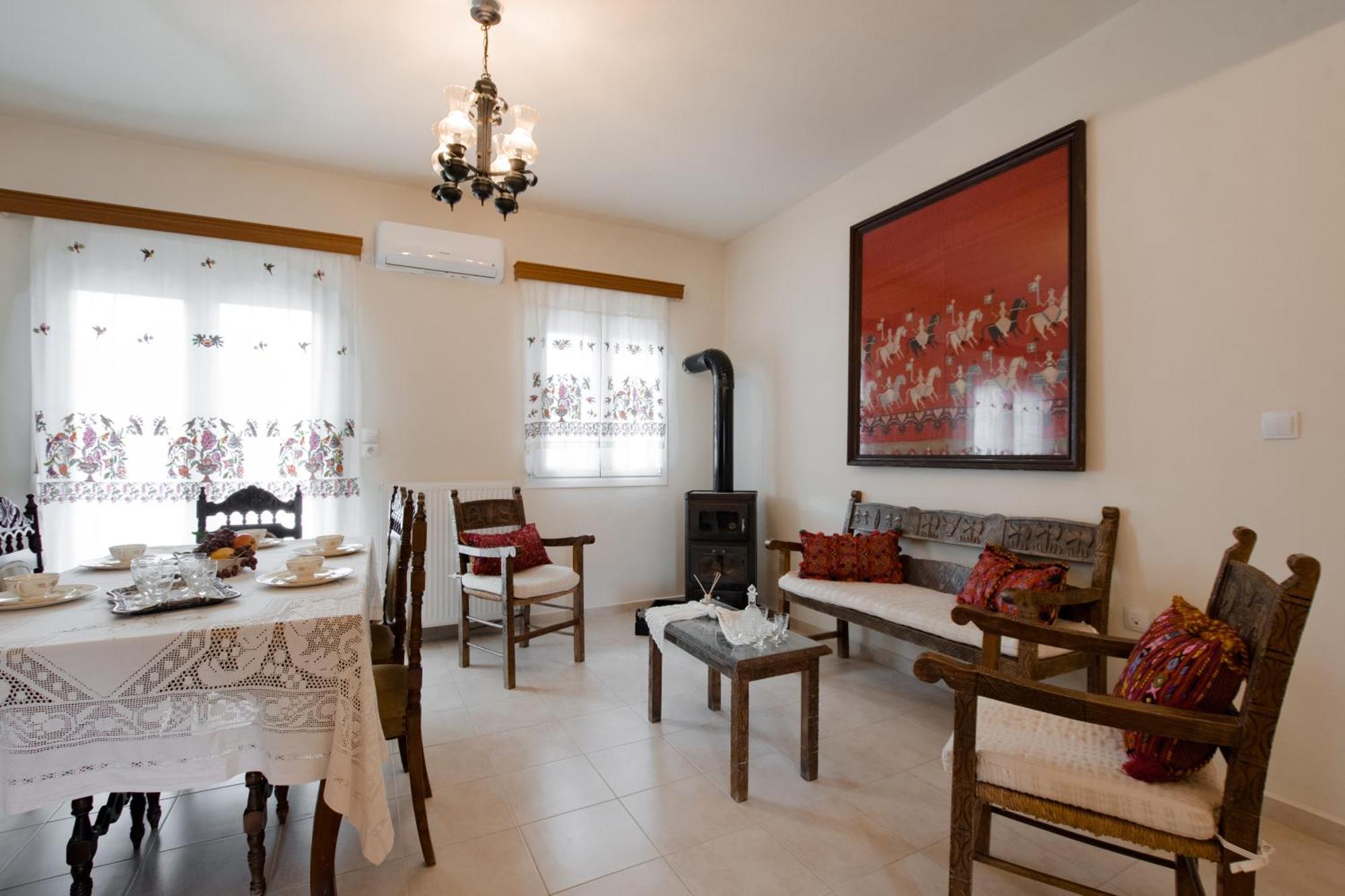 Prasini Folia - Apartment Ida Anógeia Ngoại thất bức ảnh