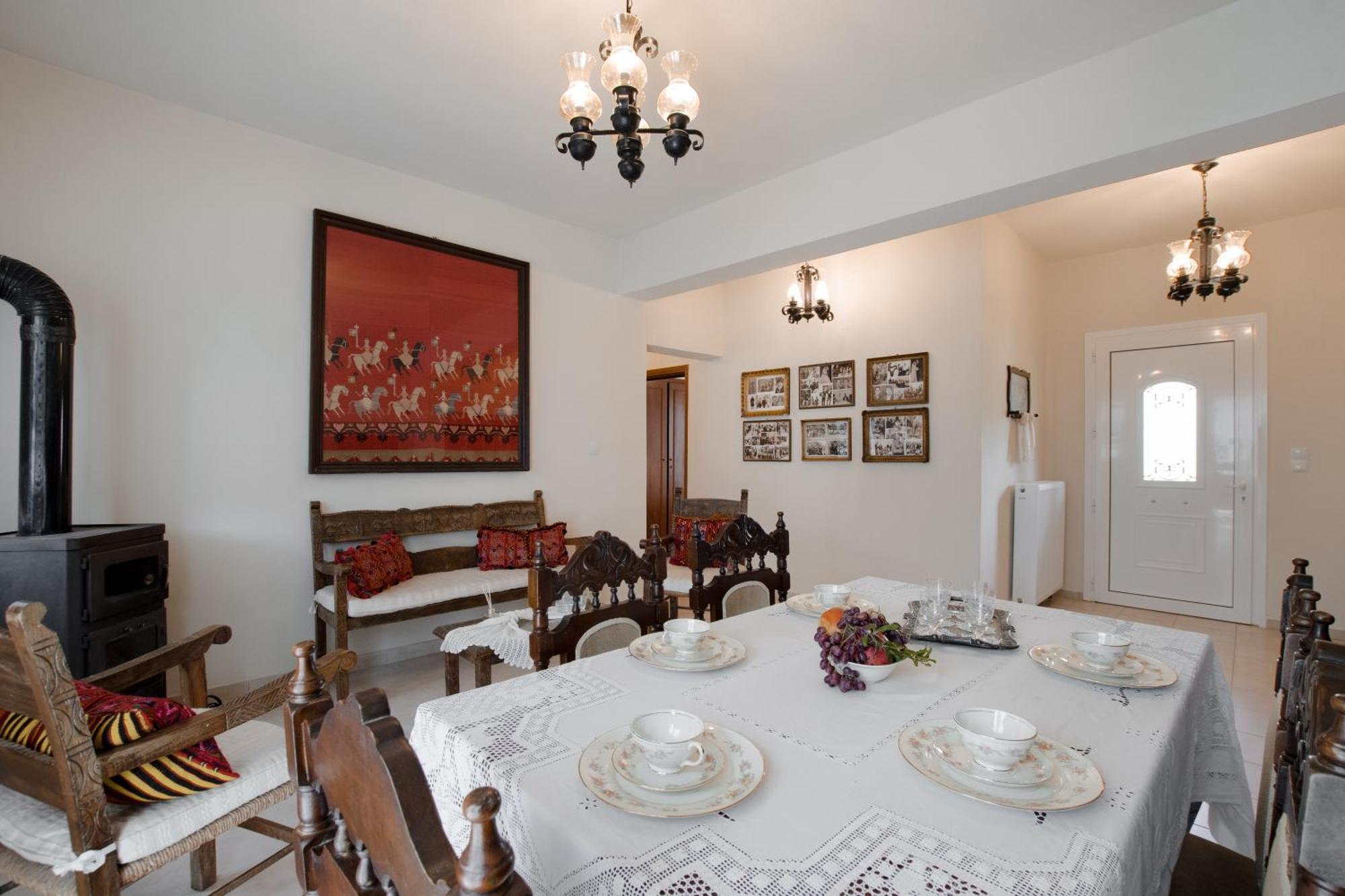 Prasini Folia - Apartment Ida Anógeia Ngoại thất bức ảnh