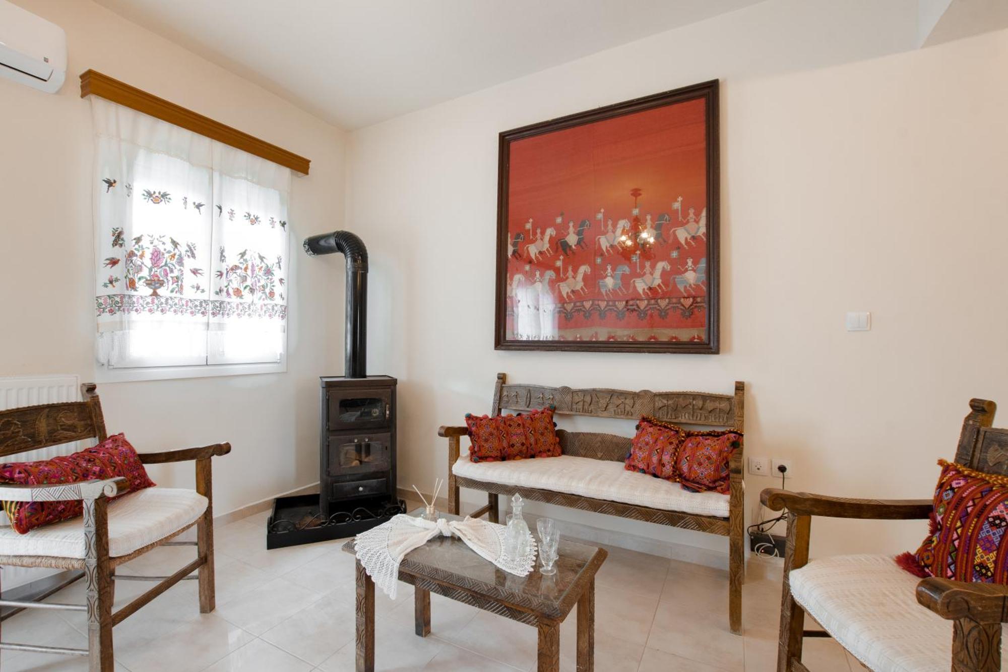 Prasini Folia - Apartment Ida Anógeia Ngoại thất bức ảnh